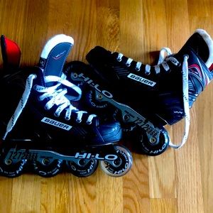 Bauer child size 4 roller blades